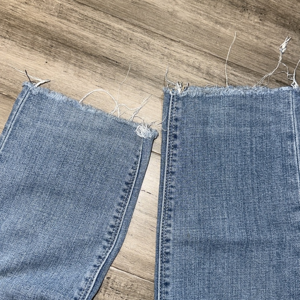 Size 6 / 28 Lucky Brand Lolita Skinny Cut Off Denim Jeans - Picture 3 of 7
